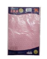 Placa de EVA 40cm x 60cm Estampado Arabesco Rosa Make+ PT c/5 un