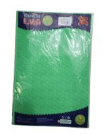 Placa de EVA 40cm x 60cm Estampado Folhas Verdes Make+ PT c/5 un