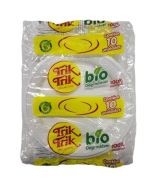 Prato Refeição 22cm Branco Trik Trik - Pt c/10 Un