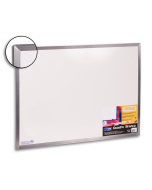 Quadro Branco 150cm x 120cm Moldura em Alumínio Cortiarte