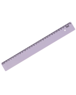 Régua New Line 30 cm Lilas Pastel Waleu