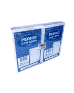 Talão de Pedido 1/18 2 Vias 40x2 São Domingos Pacote c/20 un