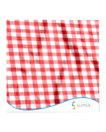 Tecido TNT Xadrez Vermelho 1,40 m x 1 m Supper