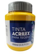 Tinta Fosca para Tecido 250 ml Azul Amarelo Acrilex