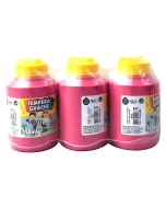 Tinta Guache 250 ml Rosa nº 537 Acrilex Pacote c/3 un