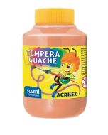 Tinta Guache 500 ml Amarelo Pessego nº 528 Acrilex