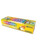 Tinta Guache com 12 Cores 15 ml Acrilex