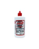 Tinta para Pincel de Quadro Branco Preto 200ml Radex Vermelho - 1 un
