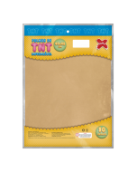 Tnt Placa Impermeável 40x48cm Bege Make+ Pt c/10 Un