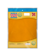 Tnt Placa Impermeável 40x48cm Laranja Make+ Pt c/10 Un